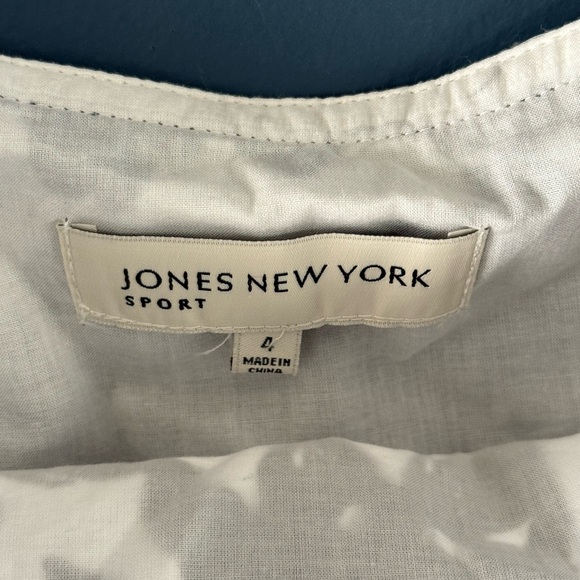 Jones New York Black and White A-Line Knee-Length Skirt - Picture 2 of 9